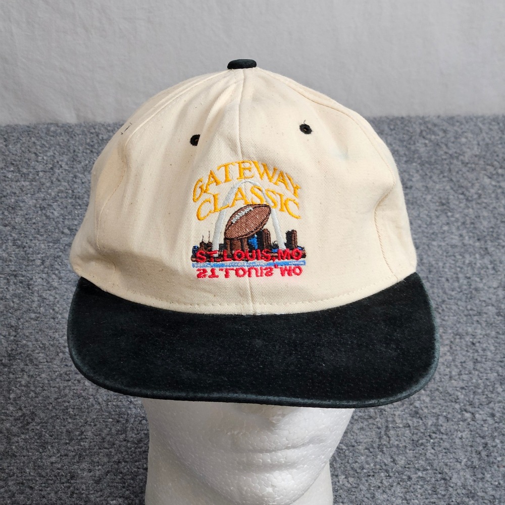 Vintage 90s Gateway Classic‎ Hat HBCU Football Cap St Louis 90s